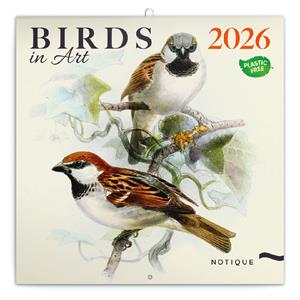 Wall calendar 2026 Birds
