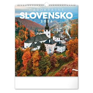 Wall calendar 2026 Charming Slovakia
