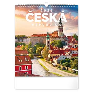 Wall calendar 2026 Czech Republic