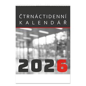Wall Calendar 2026 Czech Two-week