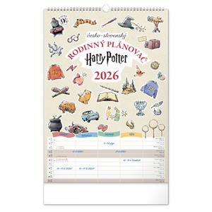 Wall Calendar 2026 Family Planner Harry Potter