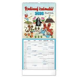 Wall Calendar 2026 Family Planner Mole