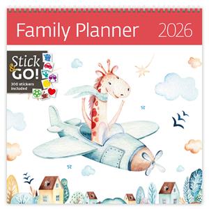 Wall Calendar 2026 - Family Planner