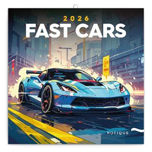 Wall Calendar 2026 Fantastic Cars