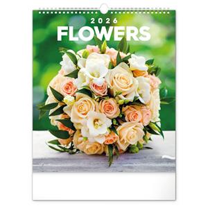 Wall calendar 2026 Flowers