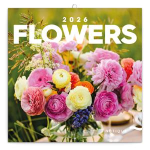 Wall Calendar 2026 Flowers