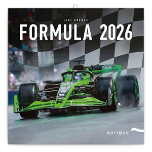 Wall calendar 2026 Formula - Jiří Křenek