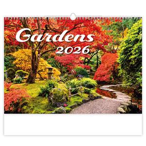 Wall calendar 2026 - Gardens