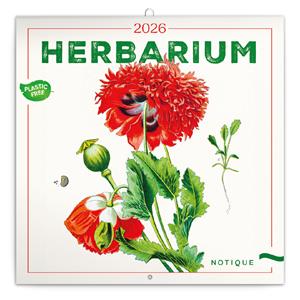 Wall calendar 2026 Herbarium