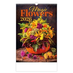 Wall Calendar 2026 - Magic Flowers