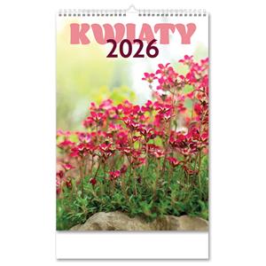Wall Calendar 2026 Polish Flowers