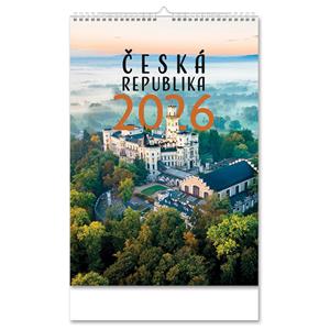 Wall Calendar 2026 Slovak Czech Republic