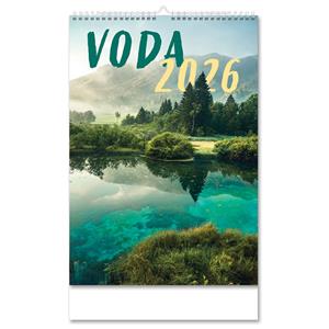 Wall Calendar 2026 Slovak Water
