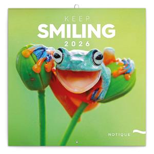 Wall calendar 2026 Smile, please