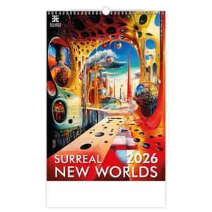 Wall Calendar 2026 - Surreal New Worlds