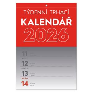 Wall Calendar 2026 Tear-off weekly A5