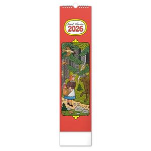 Wall Calendar 2026 Tie - Josef Lada