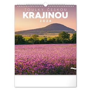 Wall calendar 2026 Wanderings through the Czech landscape
