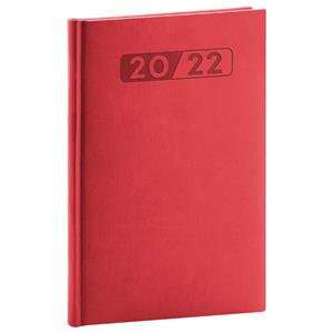 Weekly Diary 2022 A5 Aprint - red