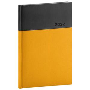 Weekly Diary 2022 A5 Dado - yellow/black