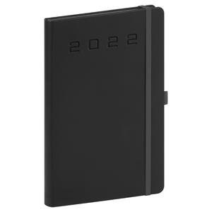 Weekly Diary 2022 A5 Nox - black/black