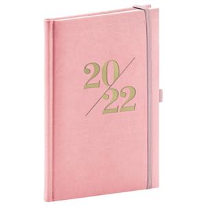 Weekly Diary 2022 A5 Vivella Fun - pink