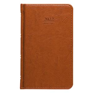 Weekly diary 2022 Kastor pocket - brown