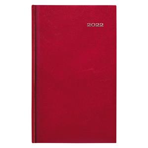 Weekly diary 2022 Kronos pocket - red