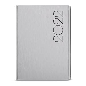 Weekly Diary 2022 Oskar ForMen A5 - Silver
