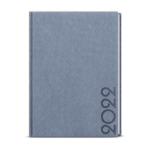 Weekly Diary 2022 Oskar Tora A5 - Blue-gray