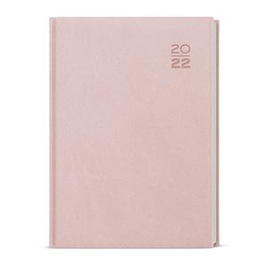 Weekly Diary 2022 Oskar Vivella A5 - Pastel pink