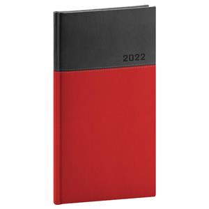 Weekly Diary 2022 Pocket Dado - red/black