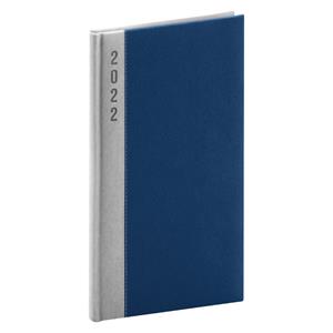 Weekly Diary 2022 Pocket Dakar - silver/blue