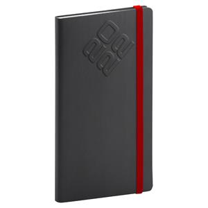 Weekly Diary 2022 Pocket Matra - black/red