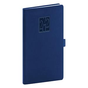 Weekly Diary 2022 Pocket Vivella Classic - blue