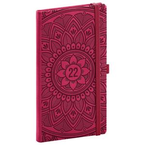 Weekly Diary 2022 Pocket Vivella Fun - mandala