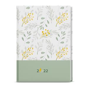 Weekly Diary 2022 Prokop Lamino B6 - White