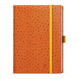 Weekly Diary 2022 Prokop Vivella extra B6 - Oranžová - Puntíky