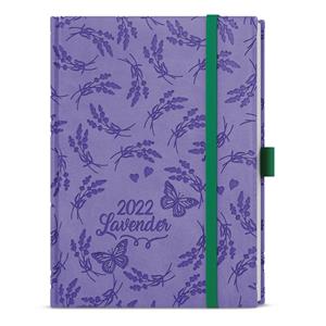 Weekly Diary 2022 Prokop Vivella extra B6 - Purple - Lavender