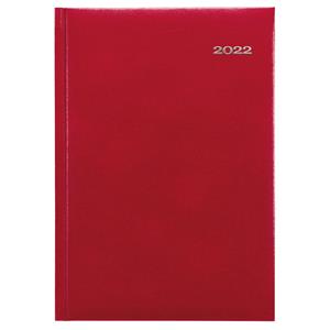Weekly Diary 2022 Slovak A5 Kronos - red