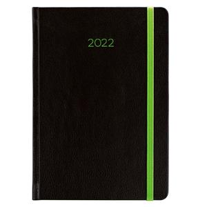 Weekly Diary 2022 Slovak A5 Neon - green