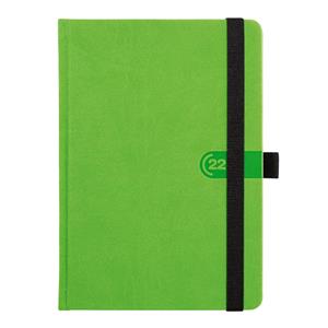Weekly Diary 2022 Slovak A5 Trendy - green