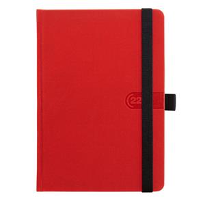 Weekly Diary 2022 Slovak A5 Trendy - red