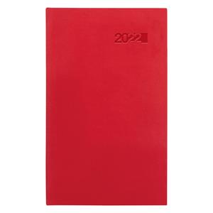 Weekly Diary 2022 Slovak pocket Viva Slovak - red