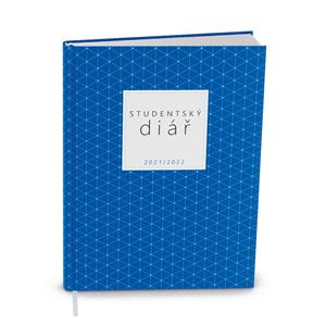 Weekly Diary 2022 Student - V8 Lamino kapesní - Blue