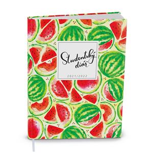 Weekly Diary 2022 Student - V8 Lamino kapesní - Melons