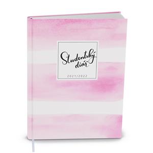 Weekly Diary 2022 Student - V8 Lamino kapesní - Stripes