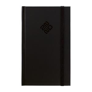 Weekly diary 2022 Velvet pocket - black