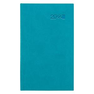 Weekly diary 2022 Viva pocket - turquoise