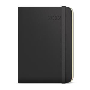 Weekly Diary 2022 Zoro Hemingway with notes A5 - Black